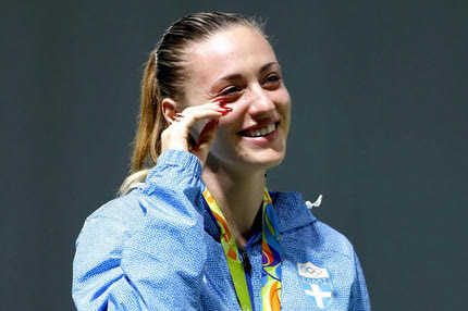 Κορακάκη για το ασημένιο μετάλλιο: “Ό,τι αποτελούσε κάποτε άπιαστο όνειρο, πλέον είναι μία επανάληψη”