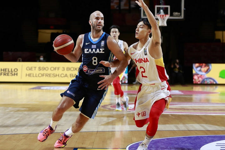 Τα highlights της νίκης της Ελλάδας με 105-80 επί της Κίνας