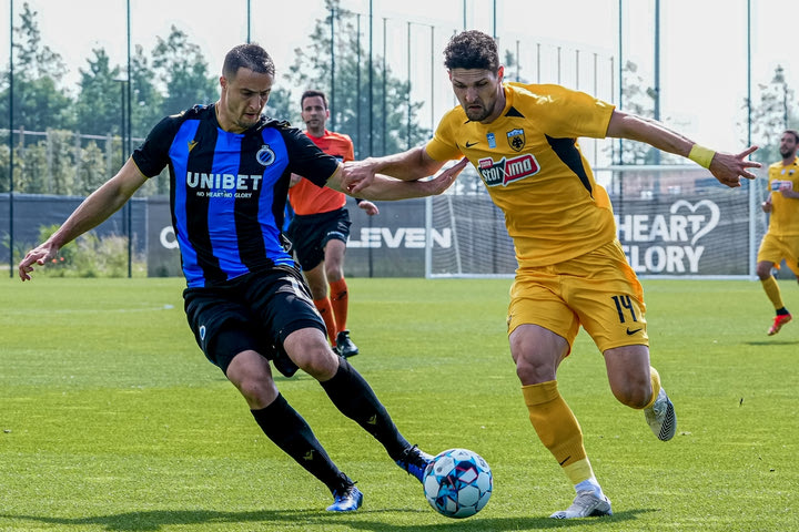 Κλαμπ Μπριζ – ΑΕΚ 2-1: Επιστρέφει με ήττα στην Αθήνα η Ένωση