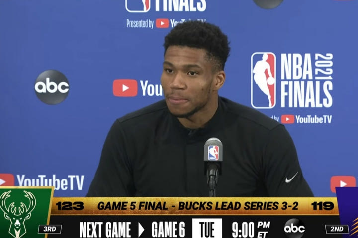 NBA Finals: Οι δηλώσεις του Αντετοκούνμπο μετά το Game 5