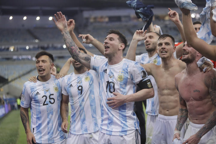 Copa America: Τρελό πάρτι στα αποδυτήρια της Αργεντινής με πρωταγωνιστή τον Μέσι