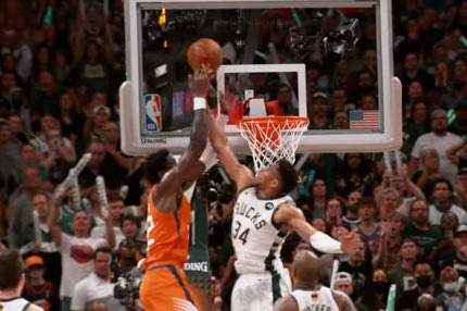 Γιάννης Αντετοκούνμπο: Η τάπα του στον Έιτον στην κορυφή του Top-10 των NBA playoffs