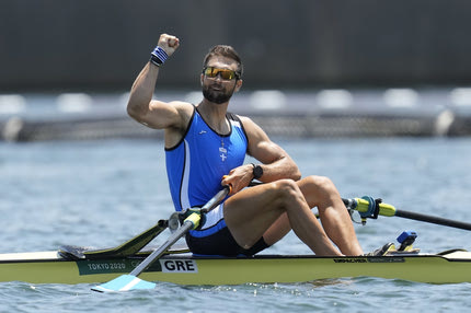 Ντούσκος: Κατέκτησε το πρώτο χρυσό μετάλλιο της ελληνικής κωπηλασίας σε Ολυμπιακούς