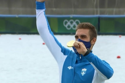 Ντούσκος: Η απονομή του χρυσού μεταλλίου στους Ολυμπιακούς Αγώνες