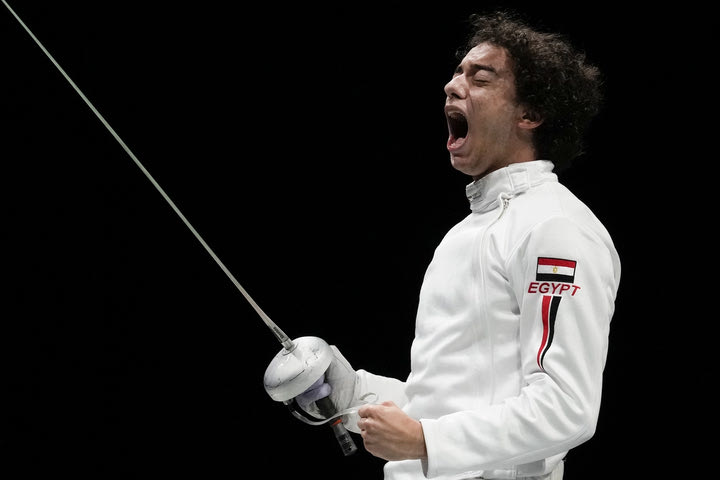 Ολυμπιακοί Αγώνες – Ξιφασκία: Ο 18χρονος Ελσαγιέντ πανηγύρισε τη νίκη του σαν τον Κριστιάνο Ρονάλντο