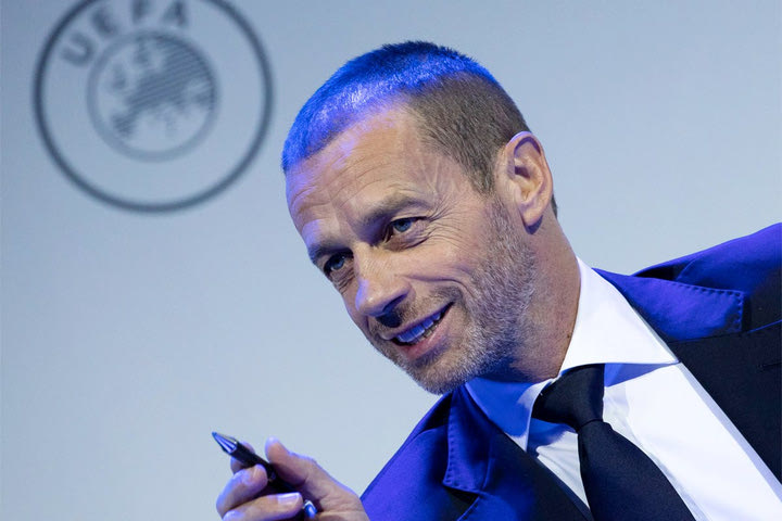 Τσέφεριν: “Έχουμε μία υπέροχη ιδέα για το Champions League, χαρούμενος που αλλάξαμε τον κανόνα του εκτός έδρας γκολ”
