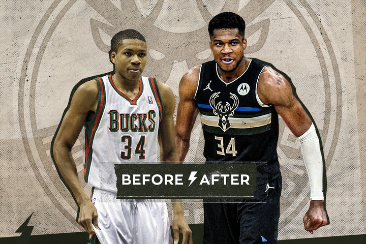 Γιάννης Αντετοκούνμπο: Η εξωφρενική σωματική μετάλλαξή του και η μετατροπή του από… παιδάκι σε NBA Finals MVP