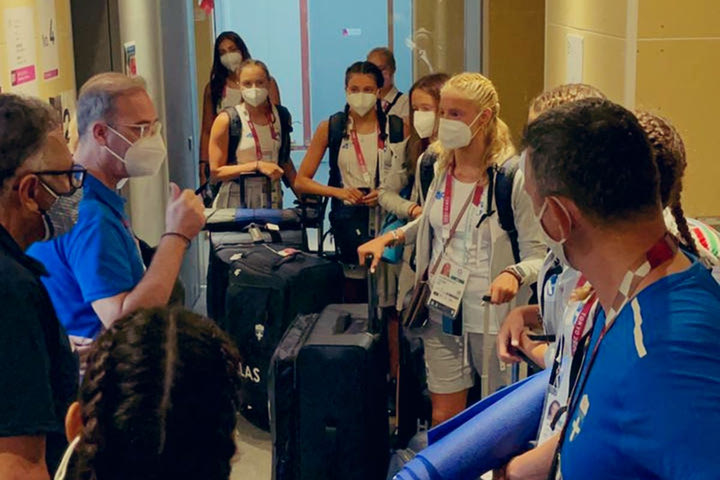 Ολυμπιακοί Αγώνες – Καλλιτεχνική κολύμβηση: Από την καραντίνα σε ξενοδοχείο στο Ολυμπιακό Χωριό η ελληνική αποστολή