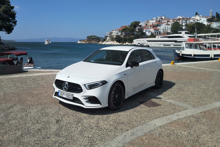 Οδηγούμε την πανίσχυρη Mercedes A35 AMG