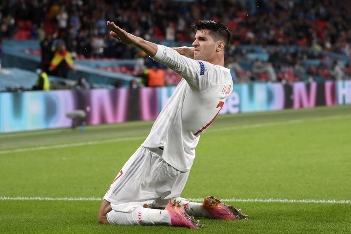 S24 Euro 2020, Ιταλία – Ισπανία: Ο Μοράτα πανηγύρισε το γκολ του αλά Φερνάντο Τόρες