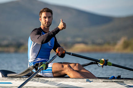 Στέφανος Ντούσκος: Η μυθική κούρσα που του χάρισε το χρυσό με Ολυμπιακό ρεκόρ στο μονό σκιφ