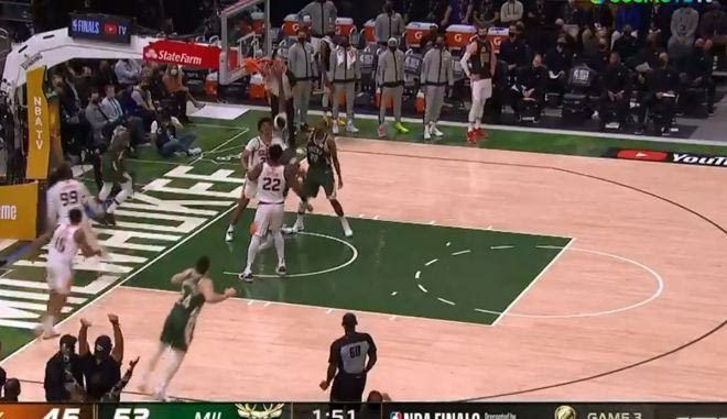 NBA Finals: Τάπα στην μία πλευρά του παρκέ και κάρφωμα την άλλη για τον Πόρτις