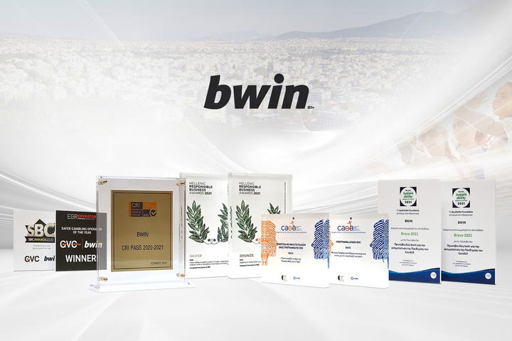 Bwin: Ένα παγκόσμιο brand με βραβεία και συνέπεια στο κοινωνικό έργο!