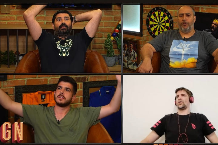 Έτσι πανηγύρισαν οι δημοσιογράφοι του SPORT24 το δαχτυλίδι του Γιάννη Αντετοκούνμπο