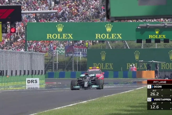 Formula 1, Grand Prix Ουγγαρίας: Απίστευτο φιάσκο της Mercedes, επανεκκίνησε μόνος ο Λούις Χάμιλτον