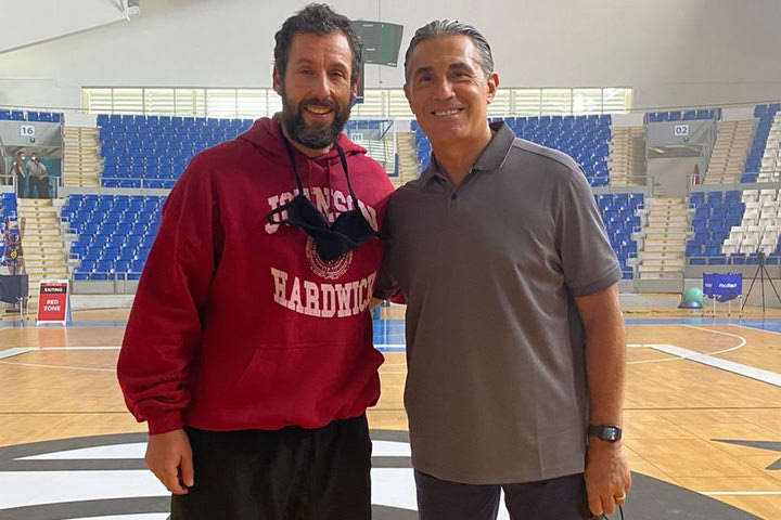 Ο Σέρτζιο Σκαριόλο συνάντησε τον Άνταμ Σάντλερ και τον αποθέωσε