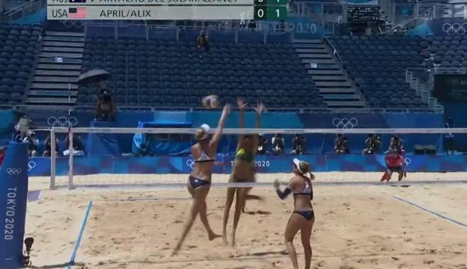 Ολυμπιακοί Αγώνες – Μπιτς βόλεϊ: Τα highlights του τελικού, στην νίκη των ΗΠΑ