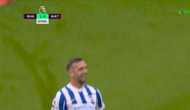 Τα highlights του Μπράιτον – Γουότφορντ 2-0
