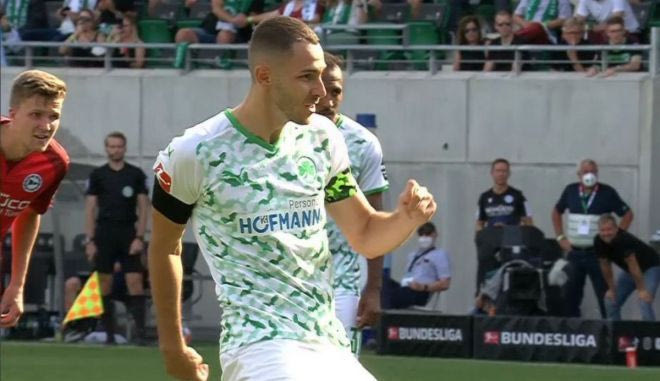 Τα highlights του Γκρόιτερ Φιρτ – Αρμίνια 1-1