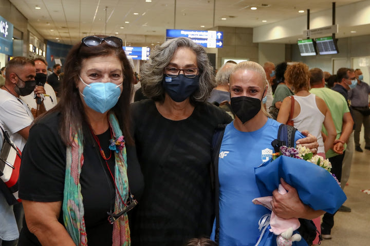 Ολυμπιακοί Αγώνες: Βολικάκης και Κυριακοπούλου έφτασαν στην Ελλάδα