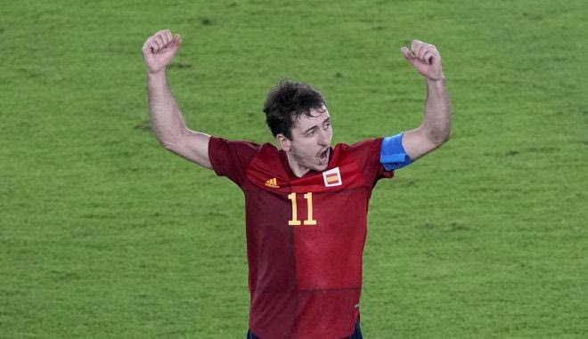 Ο Οϊαρθάμπαλ ισοφάρισε σε 1-1 για την Ισπανία κόντρα στη Βραζιλία στον τελικό
