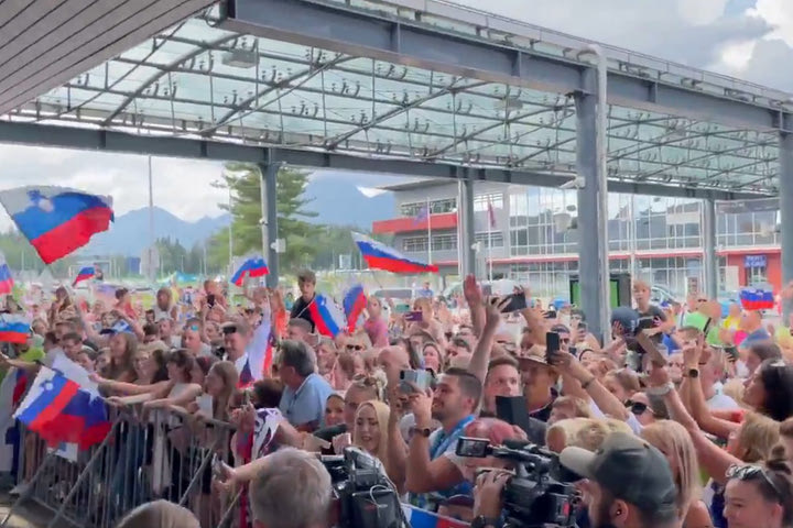 Ολυμπιακοί Αγώνες: Αποθεωτική υποδοχή στον Λούκα Ντόντσιτς και την παρέα του