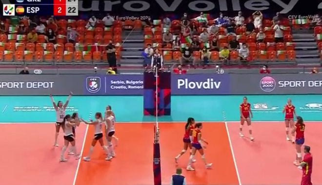 Τα highlights από την αναμέτρηση της εθνικής ομάδα βόλεϊ γυναικών κόντρα στην Ισπανία