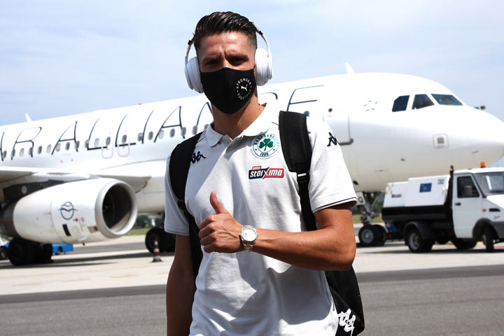 Αποστολή του SPORT24 στην Τεργέστη: Τράβηξε τα βλέμματα το τετ α τετ Γιοβάνοβιτς – Χατζηγιοβάνη στο ταξίδι του Παναθηναϊκού στην Ιταλία