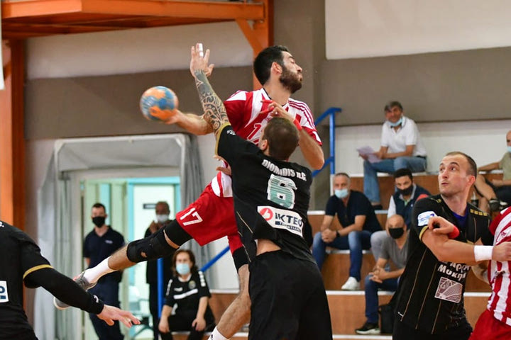 Handball Premier: Σέντρα στο πρωτάθλημα με ντέρμπι Ολυμπιακός – Διομήδης