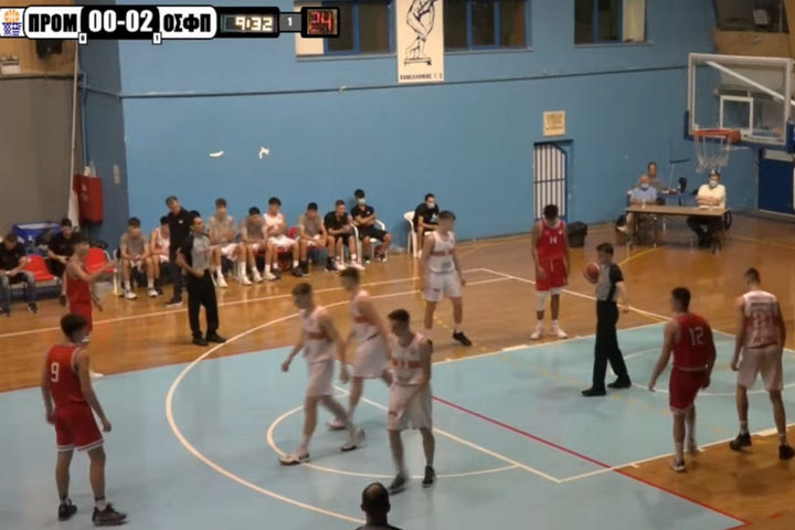 LIVE STREAM: Προμηθέας – Ολυμπιακός (Πανελλήνιο Παίδων)