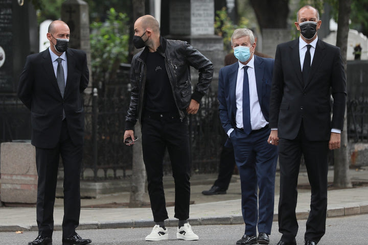 Το τελευταίο αντίο στον Ντούσαν Ίβκοβιτς: Σπανούλης και Αγγελόπουλοι στο Βελιγράδι