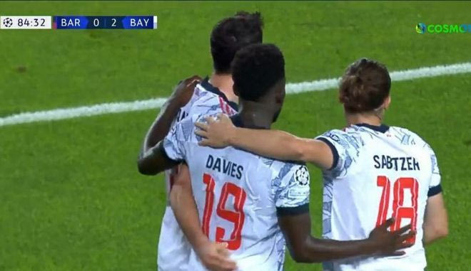 To 3-0 της Μπάγερν κόντρα στην Μπαρτσελόνα