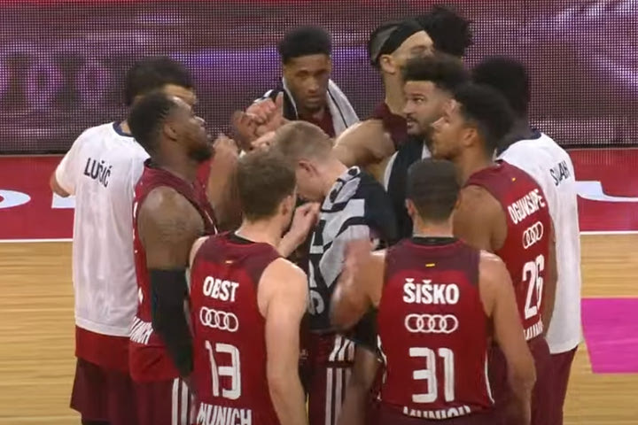 Μπάγερν – Βίρτους Μπολόνια 90-66: Εύκολα οι Βαυαροί στον τελικό, με Παναθηναϊκό η Βίρτους για την τρίτη θέση