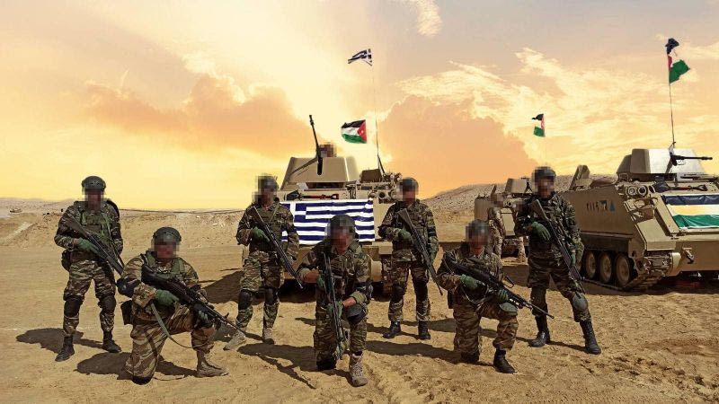 Φωτογραφίες: Έλληνες στρατιώτες στην έρημο της Αφρικής
