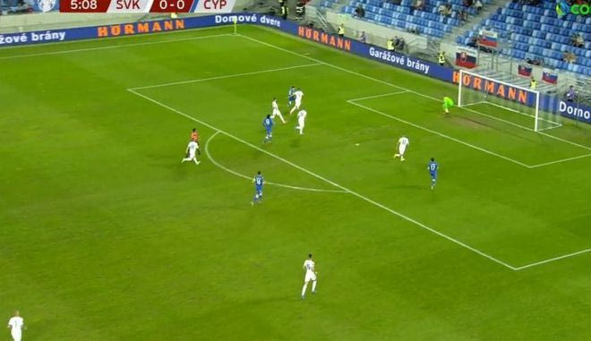 Οι καλύτερες φάσεις του Σλοβακία – Κύπρος 2-0 για τα προκριματικά του Παγκοσμίου Κυπέλλου 2022