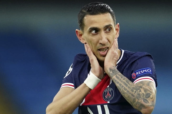 Champions League: Τιμωρία τριών αγωνιστικών στον Ντι Μαρία για το πάτημα στον Φερναντίνιο