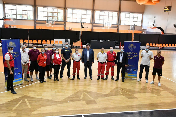 Συνεργασία ΕΣΑΚΕ και Ελληνικού Ερυθρού Σταυρού και στο 2ο HNC Coin Super Cup