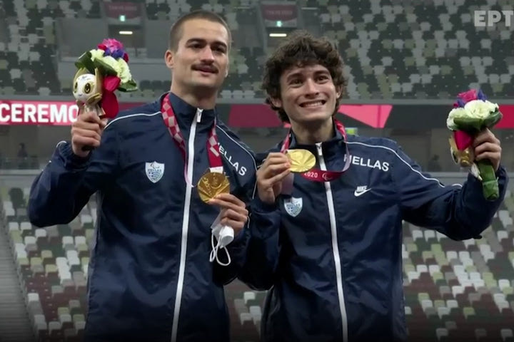 Παραολυμπιακοί αγώνες: Η απονομή του χρυσού μεταλλίου στον Γκαβέλα