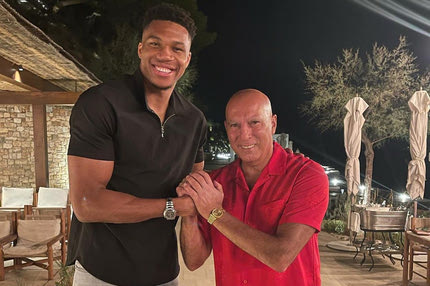 Η μεγαλύτερη φωτογραφία όλων των εποχών: Γκάλης και Αντετοκούνμπο μαζί