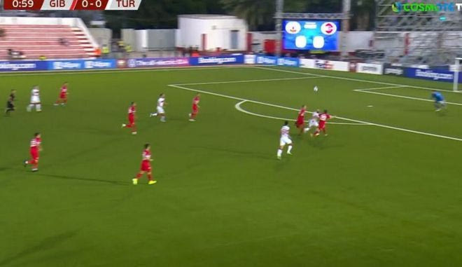 Τα highlights της νίκης της Τουρκίας απέναντι στο Γιβραλτάρ για τα προκριματικά του Παγκοσμίου Κυπέλλου