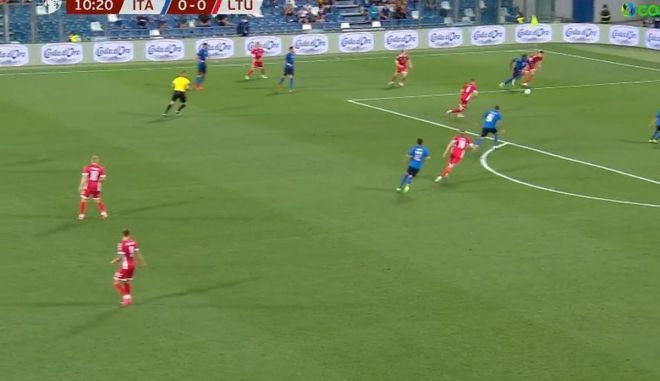 Οι καλύτερες φάσεις του Ιταλία – Λιθουανία 5-0 για τα προκριματικά του Παγκοσμίου Κυπέλλου 2022