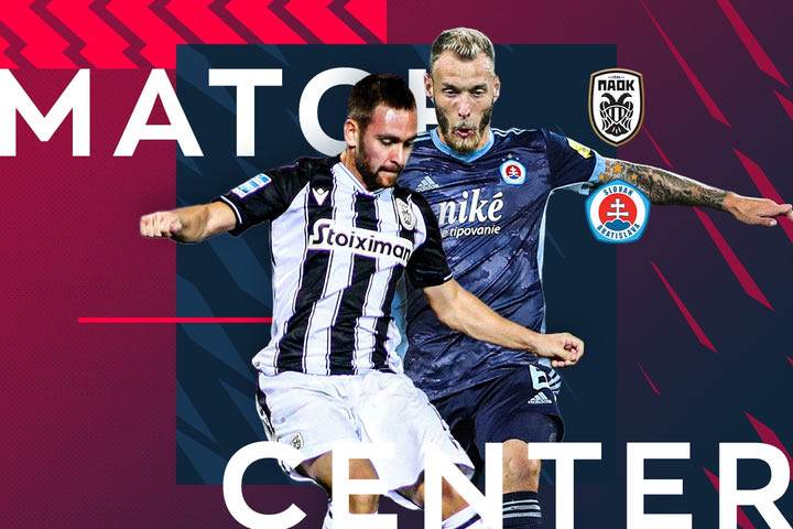 LIVE: ΠΑΟΚ – Σλόβαν Μπρατισλάβας