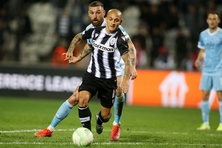 ΠΑΟΚ – Σλόβαν Μπρατισλάβας 1-1: Φάνηκε κουρασμένος και έχασε την ευκαιρία