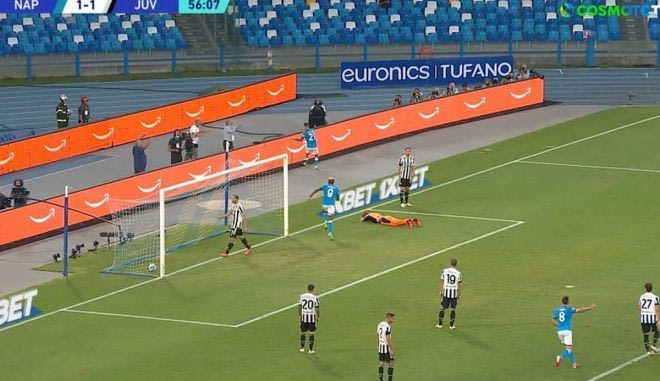 Ο Πολιτάνο ισοφάρισε σε 1-1 για την Νάπολι κόντρα στην Γιουβέντους