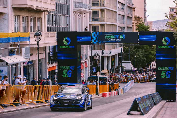 COSMOTE 5G Athens Stage: Ταχύτητα κι αδρεναλίνη στο κόκκινο στην καρδιά της Αθήνας