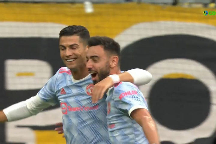 Ο Ρονάλντο πέτυχε το πρώτο γκολ του Champions League κάνοντας το 1-0 για την Γιουνάιτεντ με την Γιουνγκ Μπόις