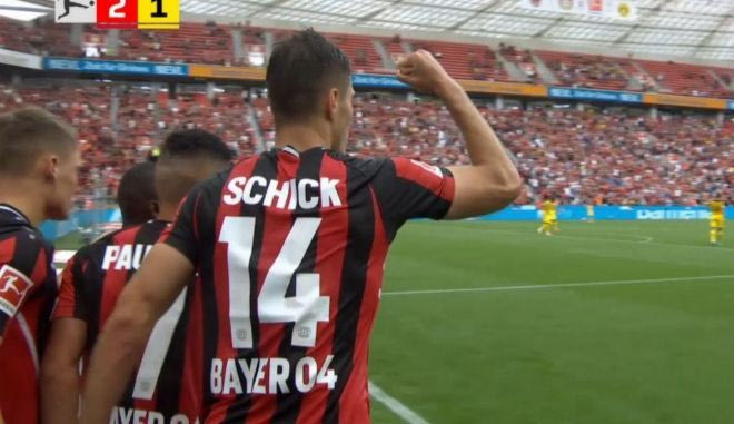 Bundesliga: Η Λεβερκούζεν προηγείται ξανά με ωραίο σουτ του Σικ