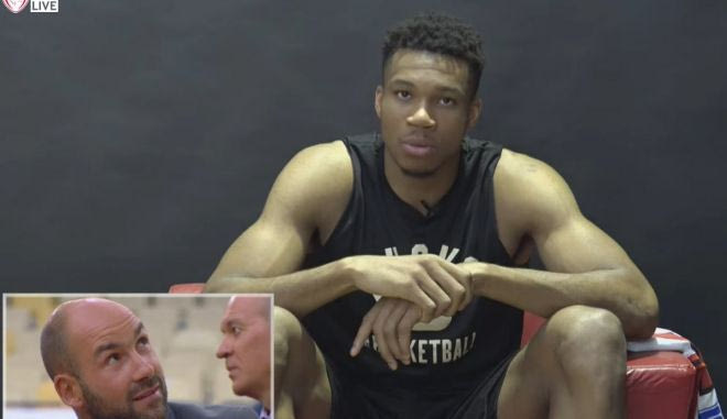 Το μήνυμα του Γιάννη Αντετοκούνμπο στον Σπανούλη