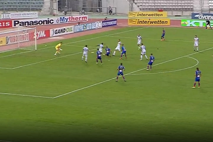 Ο Φαν Βέερτ έκανε το 2-0 στο Βόλος – Λαμία στο 42′