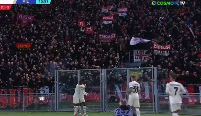 Το 1-0 της Μίλαν με τον Λεάο κόντρα στην Μπολόνια